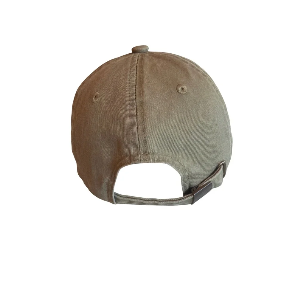 Baseball Cap Khaki Beaver Hollow Campground Ossipee NH Dad Hat